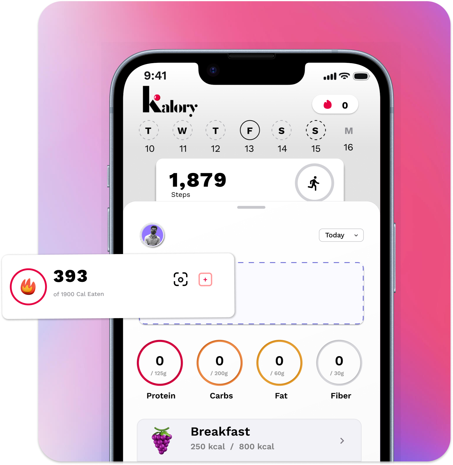 Kalory App Preview